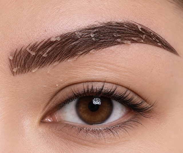 Light flaking. Do not pick. Picking pulls pigment out and creates gaps