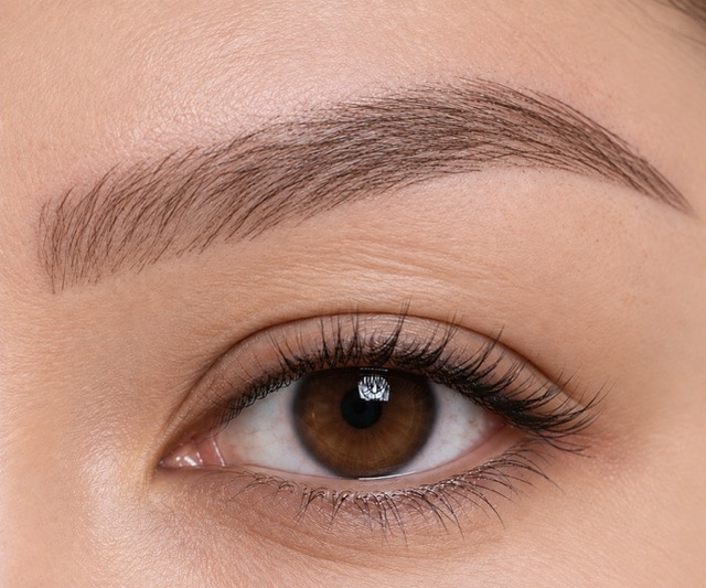 The "ghosting" stage — brows look faint and you'll panic. Everyone panics. Colour is still surfacing